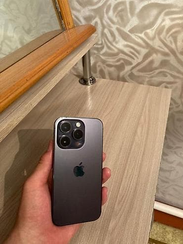 iphone pro 14: IPhone 14 Pro, Б/у, 256 ГБ, Графит, Защитное стекло, 90 % — 1