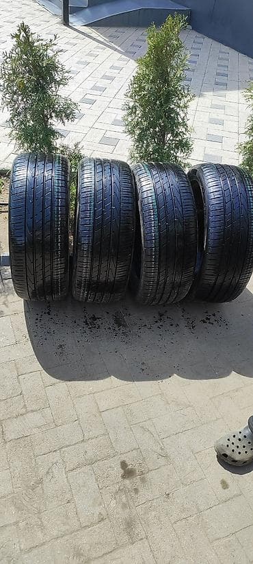 шины 2255017: Шины 235 / 50 / R 19, Лето, Б/у, Комплект, Внедорожные (АТ/МТ), Hankook — 4
