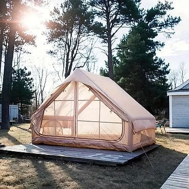 надувной палатка: Надувная туристическая палатка для 6 человек Размеры: - длина 300 см — 1