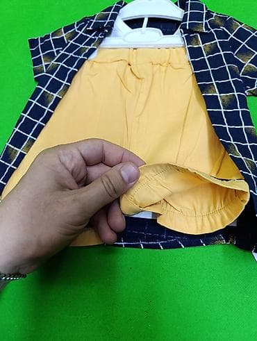 детские вещи с: Одежда на мальчика футболка шорты 6-12 месяцев👕 Комплектация товара — 4