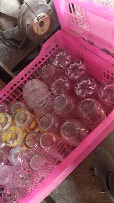 коробки от банана: Стеклянная и фарфоровая посуда набором - Стаканы разного объема и — 3