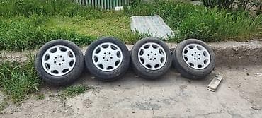Колеса в сборе 195 / 65 / R 15, Лето, Б/у, Комплект, Легковые, Литые, отверстий - 5