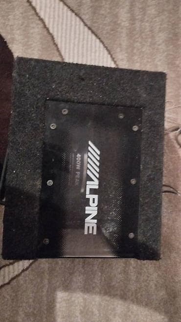 Техника и электроника: Сабвуфер Alpine SBG-844BR - Тип: пассивный сабвуфер в оформлении — 2