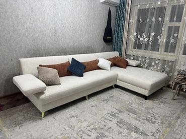 sofa bed: Угловой диван, C подушками — 1