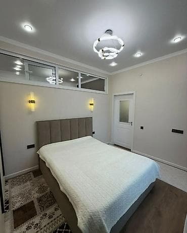 Студия, 55 м², Асанбай мкр Элитка, 13 этаж, Свежий ремонт — 3