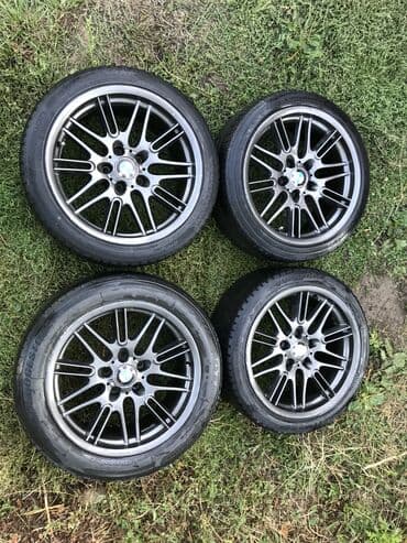 шина карабалта: Дөңгөлөктөр монтажда 245 / 40 / R 18, Кыш, Колдонулган, Комплект, Жеңил унаалар, Куйма, тешиктери - 5 — 9