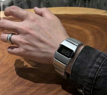 сколько стоит серебряное кольцо мужское: Металлические наручные часы с электронным дисплеем - Корпус и — 1