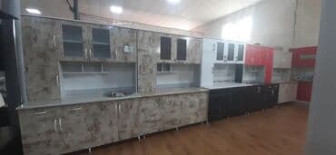 буфет для кухни: Буйрутма эмеректер, Идиштер сакталуучу шкаф, Ашкана гарнитурасы — 3