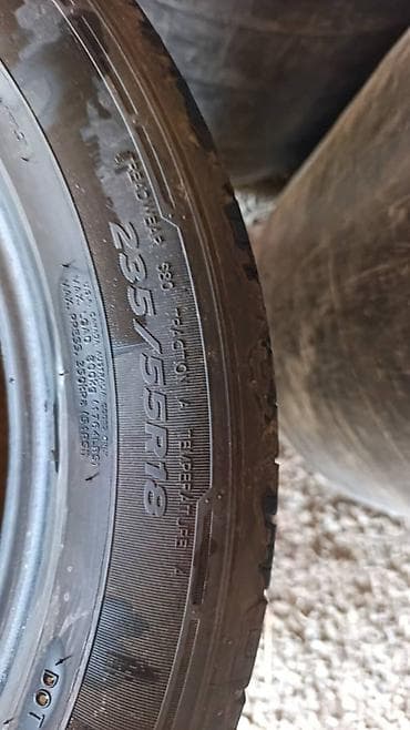 r15 185 65: Шины 235 / 65 / R 17, Лето, Б/у, Комплект, Внедорожные (АТ/МТ), Корея, Hankook — 5