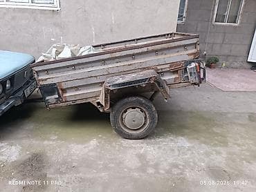 Одноосный автомобильный прицеп общего назначения. Характеристики: -