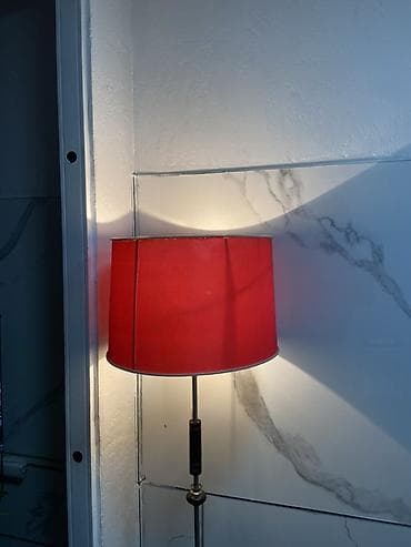 Аксессуары для осветительных приборов: Продается торшер с тканевым абажуром - Габариты ориентировочно — 3