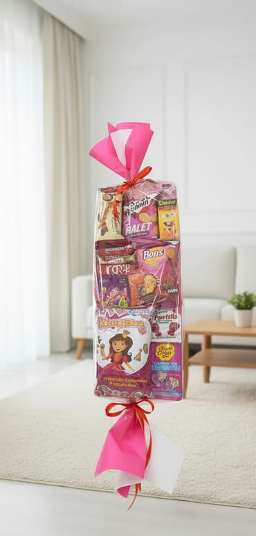 пакетов: Подарочный сладкий бокс для детей - Большой набор сладостей — 1