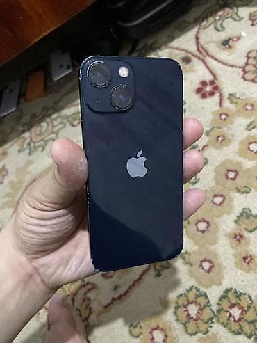 IPhone 13 mini, Б/у, 128 ГБ, Midnight, 100 %