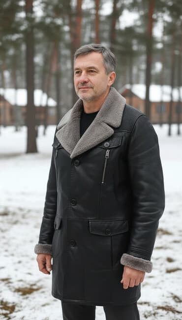 брендовые мужские спортивные костюмы из турции: Продается дубленка мужская натуральный мех и кожа натуральная — 1