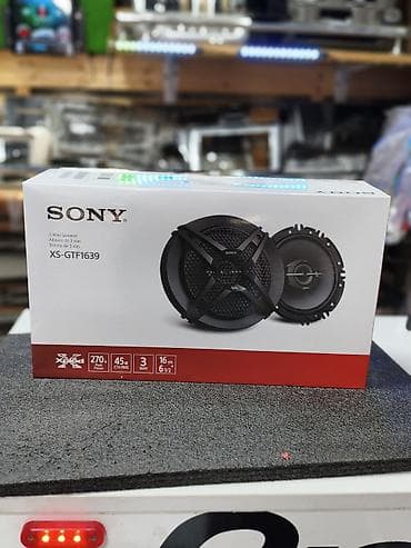 колонка sony: Акустика для авто Sony XS-GTF1639 - Тип: коаксиальная 3‑полосная — 1