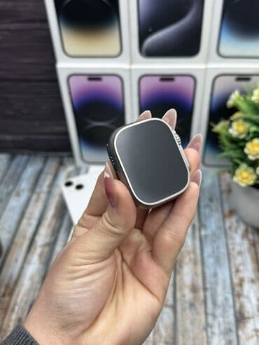 смарт часа: Смарт-часы в корпусе форм-фактора Apple Watch Ultra. Основные — 1