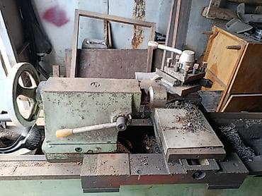 железный сандык: Токарный станок без ЧПУ, Настольный — 3