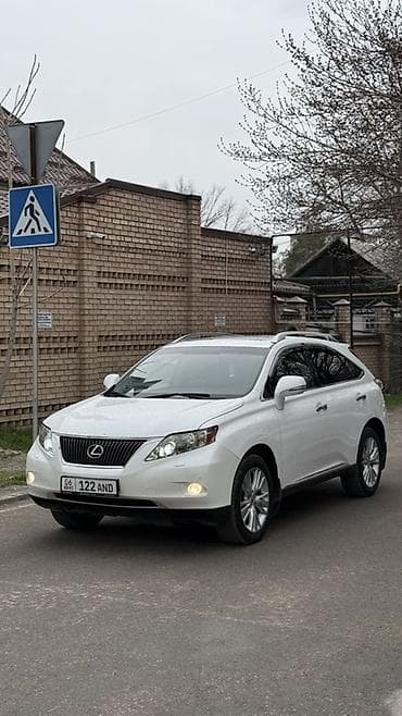 Lexus RX: 2009 г., 3.5 л, Автомат, Гибрид, Кроссовер