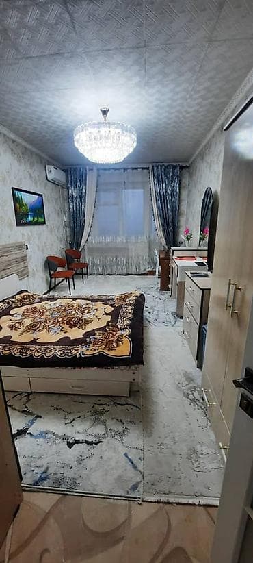 Комнаты: Сдается комната в 4-х комнатной квартире:12000KGS,девушкам или парам — 9