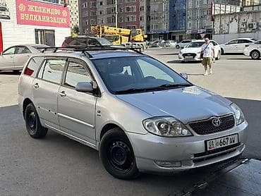 corolla e120: Toyota Corolla: 2003 г., 1.4 л, Механика, Бензин, Универсал — 2
