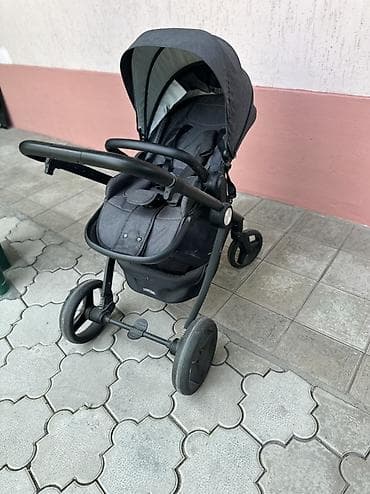 Коляски: Коляска, Другой бренд, цвет - Черный, Б/у, Самовывоз — 3