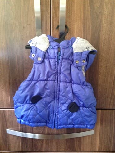 джинсы голубые: Комплект, цвет - Синий, Б/у — 1