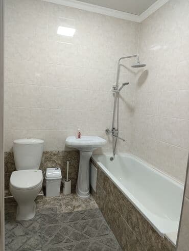 ош суточные квартира: 2 комнаты, 93 м², Элитка, 8 этаж, Евроремонт — 9