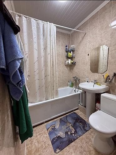 Батирлер: 1 бөлмө, 44 м², Көк-Жар ж/м 106-серия жакшыртылган, 6 кабат, Дизайнердик оңдоо — 5
