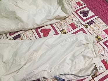 Спорттук сумкалар: Горнолыжные тёплые штаны женские, внутри утепление размер м — 3