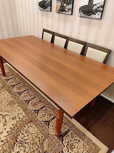 Стол для зала, Б/у, Не раскладной, Прямоугольный