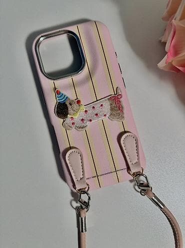 кейс для айрподс: Чехол на iPhone 16 pro 
очень красивый с ремешком — 2