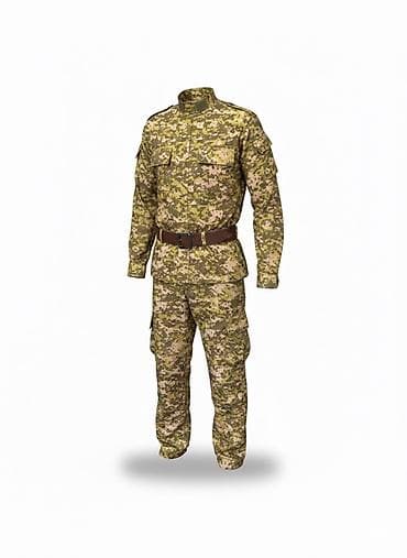 белый смокинг: Камуфляжный костюм (куртка + брюки+2кепки+ремень) - Цвет/рисунок — 1