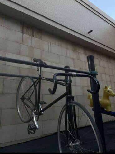 велосипед fixed gear: Шаардык велосипед, Велосипед алкагы L (172 - 185 см), Жаңы — 8