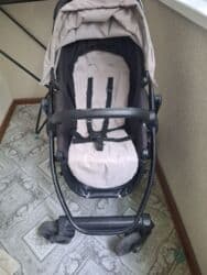 коляска prego: Коляска, цвет - Коричневый, Б/у — 5