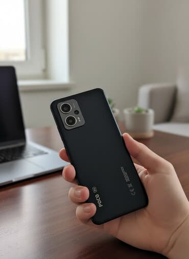 телефон doogee: Poco X4 GT, Колдонулган, 256 ГБ, түсү - Кара, 2 SIM — 1