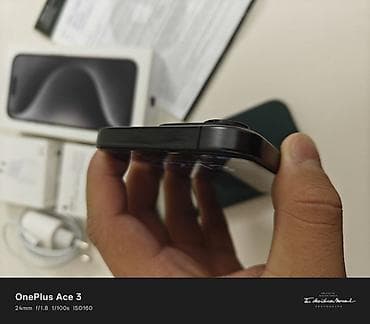 pro 5: IPhone 15 Pro, Б/у, 256 ГБ, Black Titanium, Зарядное устройство, Защитное стекло, Чехол, 83 % — 7