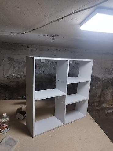 полка под цветы: Книжная полка, Новый, ЛДСП, Подвесная — 3