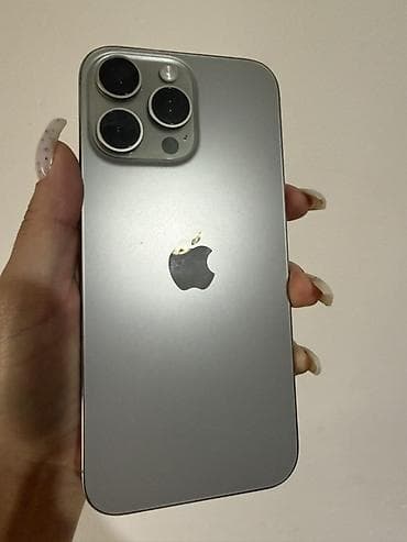ipod 3 touch: IPhone 16 Pro Max, Б/у, 256 ГБ, Natural Titanium, 92 % — 1