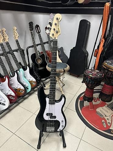 купить бас гитару: Электробас-гитара 4‑струнная. Классический корпус типа Precision/Jazz — 1