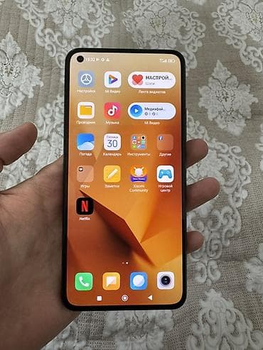 Xiaomi, Mi 11 Lite, Б/у, 128 ГБ, цвет - Серый, 2 SIM