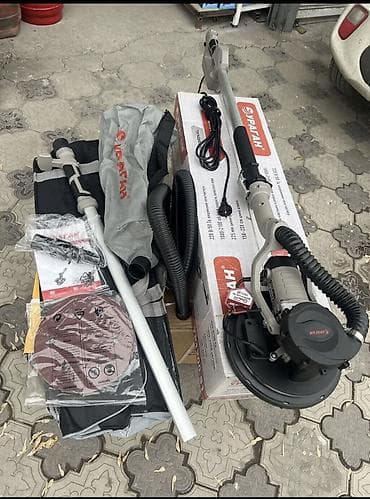 шлифовка стен жирафом цена: Шлифовальная машина по гипсокартону (жираф) Ураган Описание: - — 2