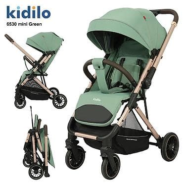 коляска для двоих: Прогулочная коляска Kidilo 6530 mini - Компактная, легкая и — 3