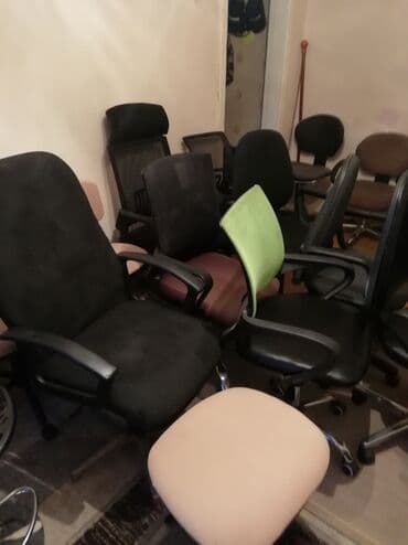 аренда стом кресло: Офисное кресло, Б/у, С колесиками, Самовывоз — 3