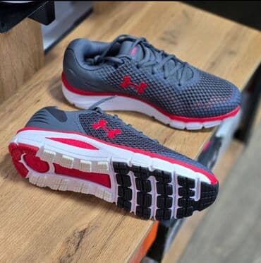 under armor: Мужские кроссовки, 42, Under Armour, Новый, цвет - Серый, Платная доставка, Самовывоз — 2