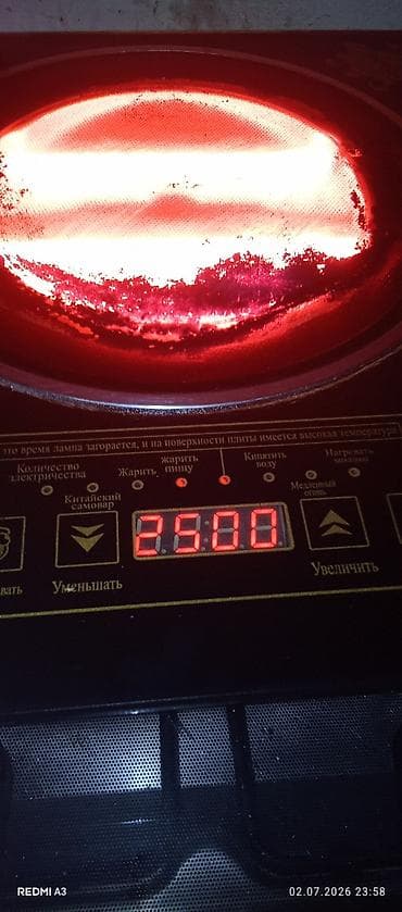 воды: Электрические плиты, Б/у, Настольная, Сенсорная — 2