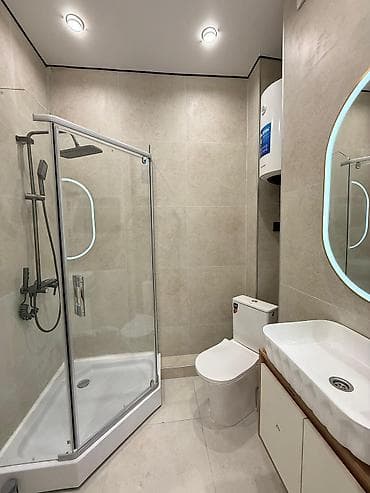 Квартиры: 1 комната, 55 м², Элитка, 13 этаж, Дизайнерский ремонт — 3