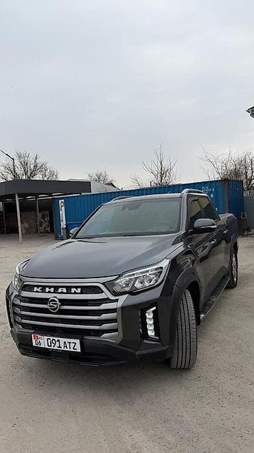 рекстон спорт кхан: Ssangyong Rexton Khan: 2021 г., 2.2 л, Автомат, Дизель, Пикап — 1