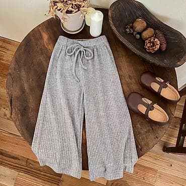 geox детская обувь: Детские вязаные кюлоты с рубчиком - Мягкий трикотаж с выраженной — 1