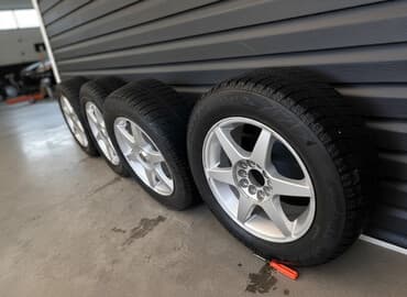 Колеса в сборе 195 / 65 / R 15, Зима, Б/у, Комплект, Легковые, отверстий - 10