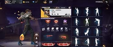be quite: Игровой аккаунт Free Fire - Уровень профиля: 68 - Ник: Real БАИХАН — 1